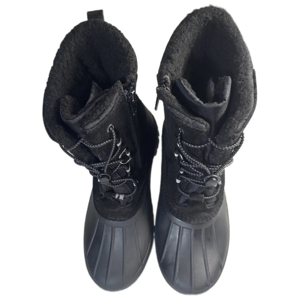 Lands End Waterproof Winter Insulated Snow Boots Youth Size 5 Womens 6/6.5‎